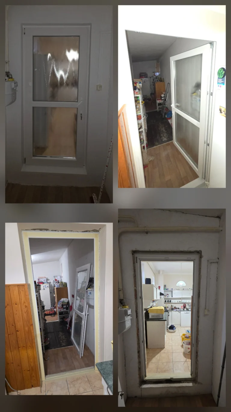 Ajtó káva javítás